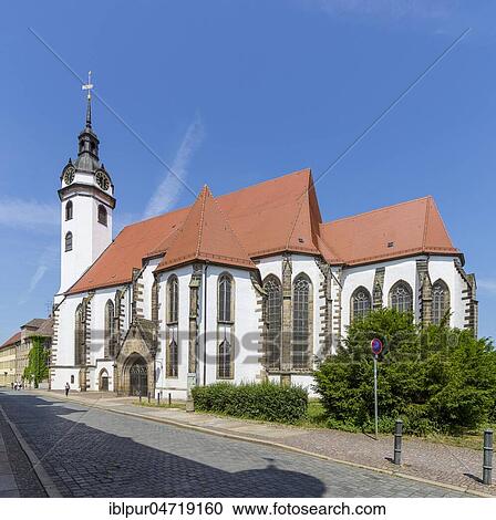 Municipal Church St. Marien, Torgau, Saxony, Germany, Europe View Large Photo Image Stock Image - Municipal Church St. Marien, Torgau, Saxony, Germany, Europe. Fotosearch