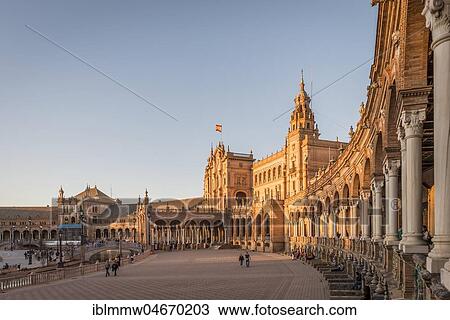 National Geographic Institute, Plaza de España, Seville, Spain, Europe View Large Photo Image Stock Image - National Geographic Institute, Plaza de España, Seville, Spain, Europe. Fotosearch