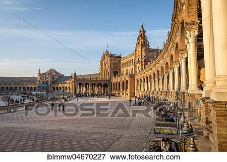 National Geographic Institute, Plaza de España, Seville, Spain, Europe View Large Photo Image Stock Photo - National Geographic Institute, Plaza de España, Seville, Spain, Europe. Fotosearch
