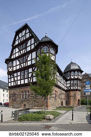 Neues Schloss or New Castle, Giessen, Hesse, Germany, Europe, PublicGround, Europe View Large Photo Image Stock Photography - Neues Schloss or New Castle, Giessen, Hesse, Germany, Europe, PublicGround, Europe. Fotosearch