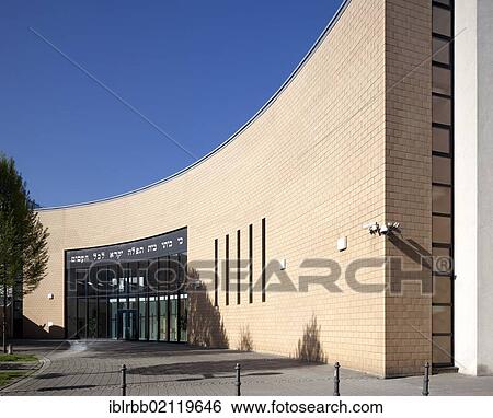 Stock Photograph - New Synagogue, Aachen, North Rhine-Westphalia, Germany, Europe, PublicGround, Europe. Fotosearch