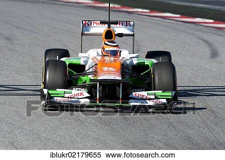 Nico Huelkenberg, GER, Force India-Mercedes VJM05, Formula 1 testing sessions, February 2012, Barcelona, Spain, Europe View Large Photo Image Stock Photography - Nico Huelkenberg, GER, Force India-Mercedes VJM05, Formula 1 testing sessions, February 2012, Barcelona, Spain, Europe. Fotosearch