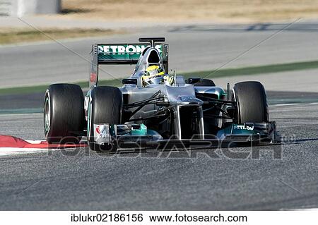 Nico Rosberg, GER, Mercedes AMG-Mercedes F1 W03, during the Formula 1 testing sessions, 21-24/2/2012, at the Circuit de Catalunya in Barcelona, Spain, Europe View Large Photo Image Stock Photograph - Nico Rosberg, GER, Mercedes AMG-Mercedes F1 W03, during the Formula 1 testing sessions, 21-24/2/2012, at the Circuit de Catalunya in Barcelona, Spain, Europe. Fotosearch