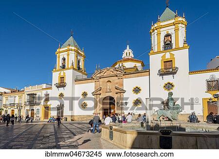 Nuestra Señora del Socorro Church, Plaza del Socorro, Ronda, Province of Malaga, Andalusia, Spain, Europe View Large Photo Image Stock Photography - Nuestra Señora del Socorro Church, Plaza del Socorro, Ronda, Province of Malaga, Andalusia, Spain, Europe. Fotosearch