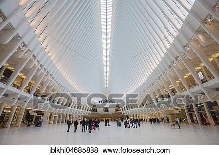 Oculus Subway Station, Ground Zero, World Trade Center, Manhattan, New York City, New York, United States of America View Large Photo Image Stock Photo - Oculus Subway Station, Ground Zero, World Trade Center, Manhattan, New York City, New York, United States of America. Fotosearch
