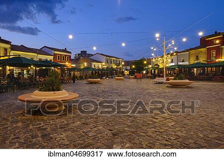 Old bazaar, Pazari i Vjetër, historic bazaar district, Korca, Korça, Albania, Europe View Large Photo Image Stock Photo - Old bazaar, Pazari i Vjetër, historic bazaar district, Korca, Korça, Albania, Europe. Fotosearch
