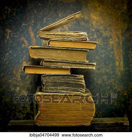 Old books, studio shot, still View Large Photo Image Stock Photo - Old books, studio shot, still. Fotosearch