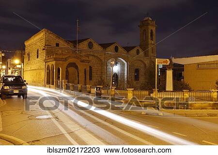 Old church of Agios Savvas at night, Nicosia, Cyprus, Europe View Large Photo Image Stock Image - Old church of Agios Savvas at night, Nicosia, Cyprus, Europe. Fotosearch