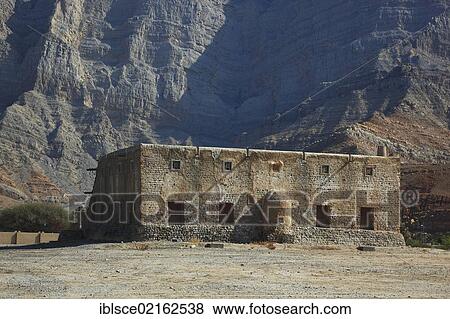 Old Fort, Bukha, in the Omani enclave of Musandam, Oman, Arabian Peninsula, Middle East, Asia View Large Photo Image Stock Photo - Old Fort, Bukha, in the Omani enclave of Musandam, Oman, Arabian Peninsula, Middle East, Asia. Fotosearch