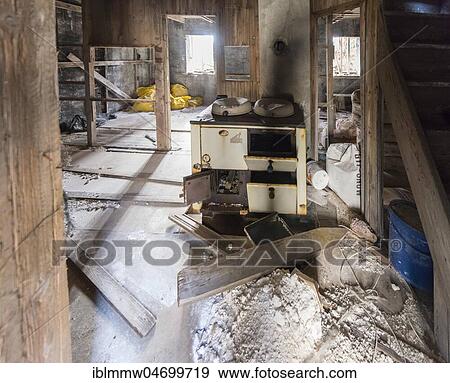 Old house, farm, room with oven and rubble, dilapidated and dilapidated, Iceland, Europe View Large Photo Image Stock Photo - Old house, farm, room with oven and rubble, dilapidated and dilapidated, Iceland, Europe. Fotosearch