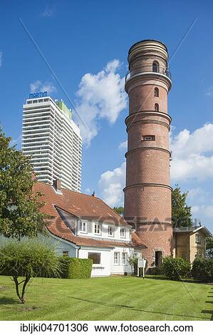 Old lighthouse and Hotel Maritim, Travemünde, Baltic Sea, Schleswig-Holstein, Germany, Europe View Large Photo Image Stock Photograph - Old lighthouse and Hotel Maritim, Travemünde, Baltic Sea, Schleswig-Holstein, Germany, Europe. Fotosearch
