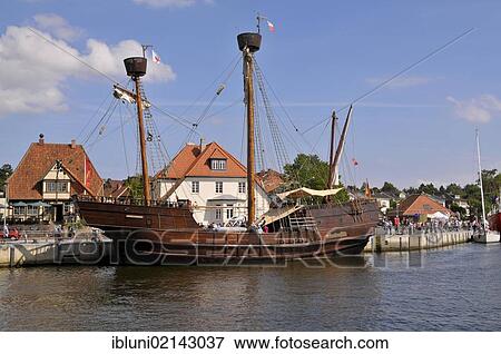 Old tradition sailing ship "Lisa von Luebeck" in the port of Neustadt in Holstein, Schleswig-Holstein, Northern Germany, Germany, Europe View Large Photo Image Stock Photo - Old tradition sailing ship "Lisa von Luebeck" in the port of Neustadt in Holstein, Schleswig-Holstein, Northern Germany, Germany, Europe. Fotosearch