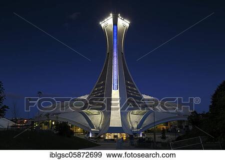 Olympic Stadium, Montreal, Province of Quebec, Canada, North America View Large Photo Image Stock Photo - Olympic Stadium, Montreal, Province of Quebec, Canada, North America. Fotosearch