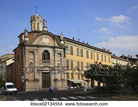 Picture - Oratorio del Cristo, Reggio Emilia, Emilia Romagna, Italy, Europe. Fotosearch