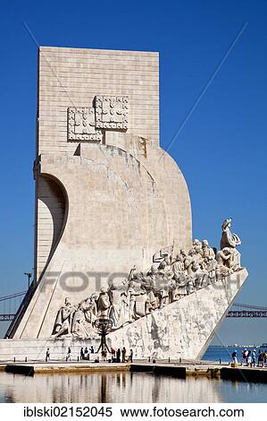 Padrao dos Descobrimentos, Monument to the Discoverers, honouring Henry the Navigator and the Portuguese period of discoveries and explorations, in the district of Belem in Lisbon, Portugal, Europe View Large Photo Image Stock Photography - Padrao dos Descobrimentos, Monument to the Discoverers, honouring Henry the Navigator and the Portuguese period of discoveries and explorations, in the district of Belem in Lisbon, Portugal, Europe. Fotosearch