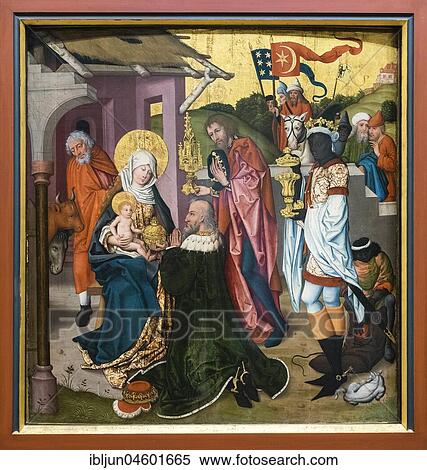Painting Worship of the Kings, c. 1500, Museum Unterlinden, Musée Unterlinden, Colmar, Alsace, France, Europe View Large Photo Image Stock Photography - Painting Worship of the Kings, c. 1500, Museum Unterlinden, Musée Unterlinden, Colmar, Alsace, France, Europe. Fotosearch