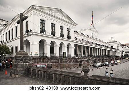 Palacio de Carondelet, the seat of the Ecuadorian government, in the Plaza Grande in the historic town centre of Quito, Ecuador, South America View Large Photo Image Stock Photo - Palacio de Carondelet, the seat of the Ecuadorian government, in the Plaza Grande in the historic town centre of Quito, Ecuador, South America. Fotosearch
