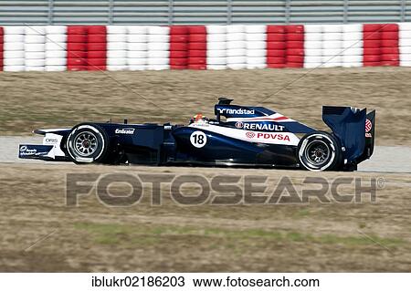 Pastor Maldonado, VEN, Williams-Renault FW34, during the Formula 1 testing sessions, 21. -24. 2. 2012, at the Circuit de Catalunya in Barcelona, Spain, Europe View Large Photo Image Stock Image - Pastor Maldonado, VEN, Williams-Renault FW34, during the Formula 1 testing sessions, 21. -24. 2. 2012, at the Circuit de Catalunya in Barcelona, Spain, Europe. Fotosearch