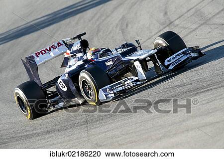 Pastor Maldonado, VEN, Williams-Renault FW34, during the Formula 1 testing sessions, 21. -24. 2. 2012, at the Circuit de Catalunya in Barcelona, Spain, Europe View Large Photo Image Stock Image - Pastor Maldonado, VEN, Williams-Renault FW34, during the Formula 1 testing sessions, 21. -24. 2. 2012, at the Circuit de Catalunya in Barcelona, Spain, Europe. Fotosearch