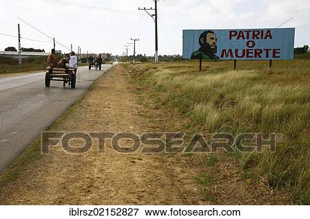 Patriotic Fidel Castro sign in Vienales, Cuba, North America View Large Photo Image Stock Photo - Patriotic Fidel Castro sign in Vienales, Cuba, North America. Fotosearch