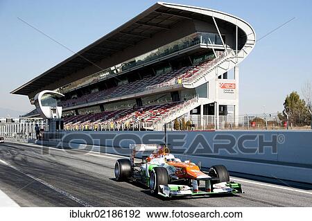 Paul Di Resta, GB, Force India-Mercedes VJM05, during the Formula 1 testing sessions, 21. -24. 2. 2012, at the Circuit de Catalunya in Barcelona, Spain, Europe View Large Photo Image Stock Image - Paul Di Resta, GB, Force India-Mercedes VJM05, during the Formula 1 testing sessions, 21. -24. 2. 2012, at the Circuit de Catalunya in Barcelona, Spain, Europe. Fotosearch