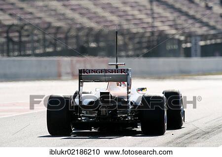 Paul Di Resta, GB, Force India-Mercedes VJM05, during the Formula 1 testing sessions, 21. -24. 2. 2012, at the Circuit de Catalunya in Barcelona, Spain, Europe View Large Photo Image Stock Image - Paul Di Resta, GB, Force India-Mercedes VJM05, during the Formula 1 testing sessions, 21. -24. 2. 2012, at the Circuit de Catalunya in Barcelona, Spain, Europe. Fotosearch