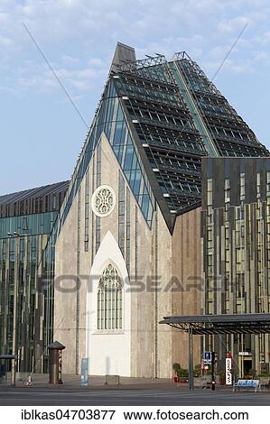 Paulinum, University Campus, University of Leipzig, Leipzig, Saxony, Germany, Europe View Large Photo Image Stock Photo - Paulinum, University Campus, University of Leipzig, Leipzig, Saxony, Germany, Europe. Fotosearch