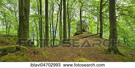 Pavilion from 1593 at the Kleiner Winterberg mountain surrounded by old beech forest, Elbe Sandstone Mountains, Saxon Switzerland National Park, near Bad Schandau, Saxony, Germany, Europe View Large Photo Image Stock Image - Pavilion from 1593 at the Kleiner Winterberg mountain surrounded by old beech forest, Elbe Sandstone Mountains, Saxon Switzerland National Park, near Bad Schandau, Saxony, Germany, Europe. Fotosearch