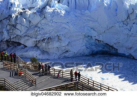Perito Moreno Glacier Viewing Platform, Parque Nacional Los Glaciares, El Calafate, Santa Cruz Province, Argentina, South America View Large Photo Image Stock Image - Perito Moreno Glacier Viewing Platform, Parque Nacional Los Glaciares, El Calafate, Santa Cruz Province, Argentina, South America. Fotosearch