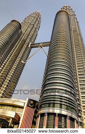 Stock Photo - Petronas Towers, Kuala Lumpur, Malaysia, Southeast Asia, Asia. Fotosearch