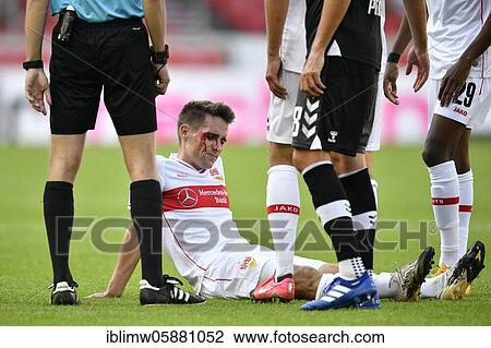 Philipp Klement VfB Stuttgart injured with bleeding head wound, Mercedes-Benz Arena, Stuttgart, Baden-Württemberg, Germany, Europe View Large Photo Image Stock Image - Philipp Klement VfB Stuttgart injured with bleeding head wound, Mercedes-Benz Arena, Stuttgart, Baden-Württemberg, Germany, Europe. Fotosearch