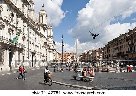 Piazza Navona, looking north, Rome, Italy, Europe View Large Photo Image Stock Image - Piazza Navona, looking north, Rome, Italy, Europe. Fotosearch