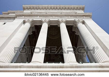 Pillars of marble, at the back of Il Vittoriano monument, Rome, Italy, Europe View Large Photo Image Stock Photography - Pillars of marble, at the back of Il Vittoriano monument, Rome, Italy, Europe. Fotosearch