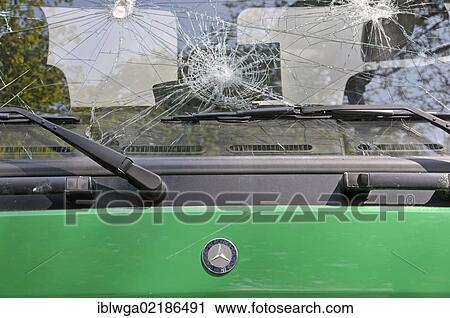 Police car with a damaged windscreen, protests against a neo-Nazi march in Ulm, Baden-Wuerttemberg, Germany, Europe, PublicGround, Europe View Large Photo Image Stock Image - Police car with a damaged windscreen, protests against a neo-Nazi march in Ulm, Baden-Wuerttemberg, Germany, Europe, PublicGround, Europe. Fotosearch