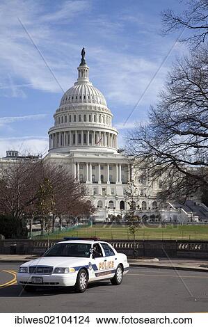 Police guarding the U. S. Capitol, Washington, DC, USA, North America View Large Photo Image Picture - Police guarding the U. S. Capitol, Washington, DC, USA, North America. Fotosearch