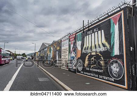 Political graffiti on wall in West Belfast reminiscent of the civil war between Protestants and Catholics, Belfast, County Antrim, Northern Ireland, Great Britain View Large Photo Image Stock Image - Political graffiti on wall in West Belfast reminiscent of the civil war between Protestants and Catholics, Belfast, County Antrim, Northern Ireland, Great Britain. Fotosearch