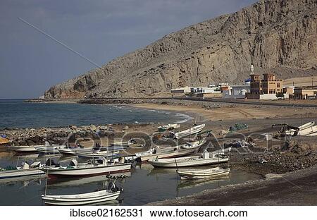 Port of Bukha, in the Omani enclave of Musandam, Oman, Arabian Peninsula, Middle East, Asia View Large Photo Image Stock Image - Port of Bukha, in the Omani enclave of Musandam, Oman, Arabian Peninsula, Middle East, Asia. Fotosearch