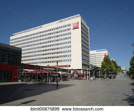 Prager Straße with Ibis Hotel, Dresden, Saxony, Germany, Europe View Large Photo Image Stock Photo - Prager Straße with Ibis Hotel, Dresden, Saxony, Germany, Europe. Fotosearch
