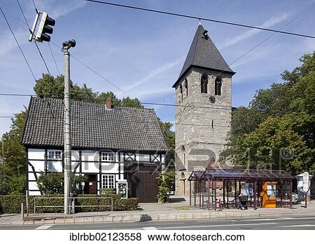 Protestant Church of Brackel, half-timbered house, Dortmund, Brackel district, Ruhr Area, North Rhine-Westphalia, Germany, Europe, PublicGround, Europe View Large Photo Image Stock Photo - Protestant Church of Brackel, half-timbered house, Dortmund, Brackel district, Ruhr Area, North Rhine-Westphalia, Germany, Europe, PublicGround, Europe. Fotosearch