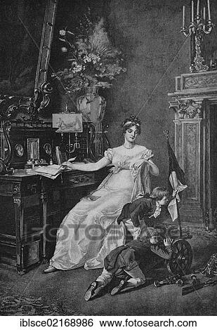 Queen Luise with Prince Friedrich Wilhelm and Prince Wilhelm, historical engraving, 1883 View Large Photo Image Stock Photograph - Queen Luise with Prince Friedrich Wilhelm and Prince Wilhelm, historical engraving, 1883. Fotosearch