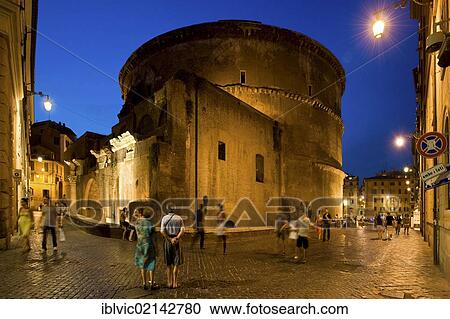 Rear side of the Pantheon on Via dei Cestari at dusk, Rome, Italy, Europe View Large Photo Image Stock Image - Rear side of the Pantheon on Via dei Cestari at dusk, Rome, Italy, Europe. Fotosearch