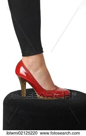 Red high heels View Large Photo Image Stock Image - Red high heels. Fotosearch