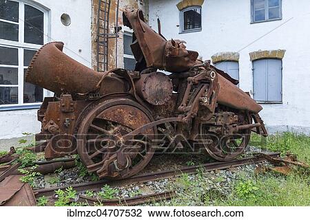 Remains of the locomotive 54 1695 Built in 1922 was hit by a bomb in 1945 and destroyed, Bavarian Railway Museum Nördlingen, Nördlingen, Bavaria, Germany, Europe View Large Photo Image Stock Image - Remains of the locomotive 54 1695 Built in 1922 was hit by a bomb in 1945 and destroyed, Bavarian Railway Museum Nördlingen, Nördlingen, Bavaria, Germany, Europe. Fotosearch