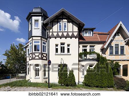 Residential building, Eisenach, Thuringia, Germany, Europe, PublicGround, Europe View Large Photo Image Stock Image - Residential building, Eisenach, Thuringia, Germany, Europe, PublicGround, Europe. Fotosearch