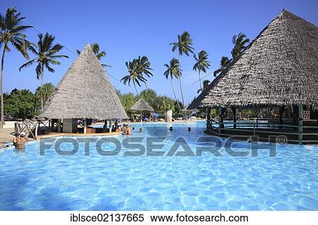 Resort in Zanzibar, Tanzania, Africa View Large Photo Image Stock Photography - Resort in Zanzibar, Tanzania, Africa. Fotosearch