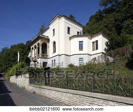Stock Image - Reuter Wagner Museum, Eisenach, Thuringia, Germany, Europe, PublicGround, Europe. Fotosearch