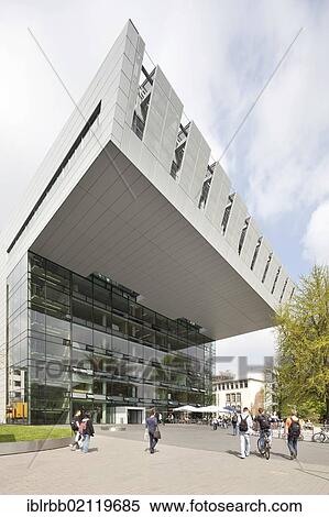 Stock Photography - Rheinisch-Westfaelische Technische Hochschule, RWTH Aachen University, SuperC, student centre, Aachen, North Rhine-Westphalia, Germany, Europe, PublicGround, Europe. Fotosearch