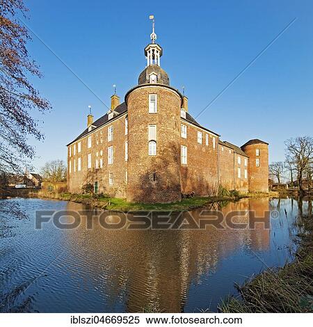 Ringenberg moated castle, Hamminkeln, Lower Rhine, North Rhine-Westphalia, Germany, Europe View Large Photo Image Stock Photography - Ringenberg moated castle, Hamminkeln, Lower Rhine, North Rhine-Westphalia, Germany, Europe. Fotosearch