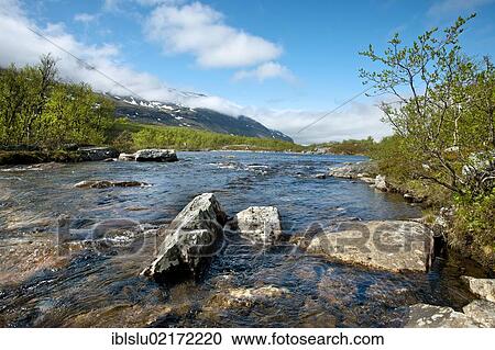River near Lakktajåkko, Lakktajakko, Lapland, northern Sweden, Sweden, Scandinavia, Europe View Large Photo Image Stock Image - River near Lakktajåkko, Lakktajakko, Lapland, northern Sweden, Sweden, Scandinavia, Europe. Fotosearch