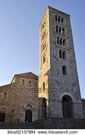 Romanesque Cathedral of Santa Maria, 11th century, bell tower, Campanile, Anagni, Lazio, Italy, Europe View Large Photo Image Picture - Romanesque Cathedral of Santa Maria, 11th century, bell tower, Campanile, Anagni, Lazio, Italy, Europe. Fotosearch